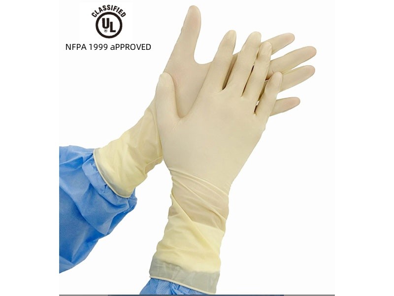 Emergency Medical Care Latex Examination Gloves --- Extra strong