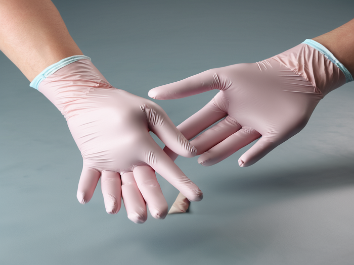 non-sterilized latex examination gloves